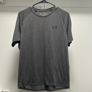 Under Armour Gray Short Sleeve Tee Athletic Performance